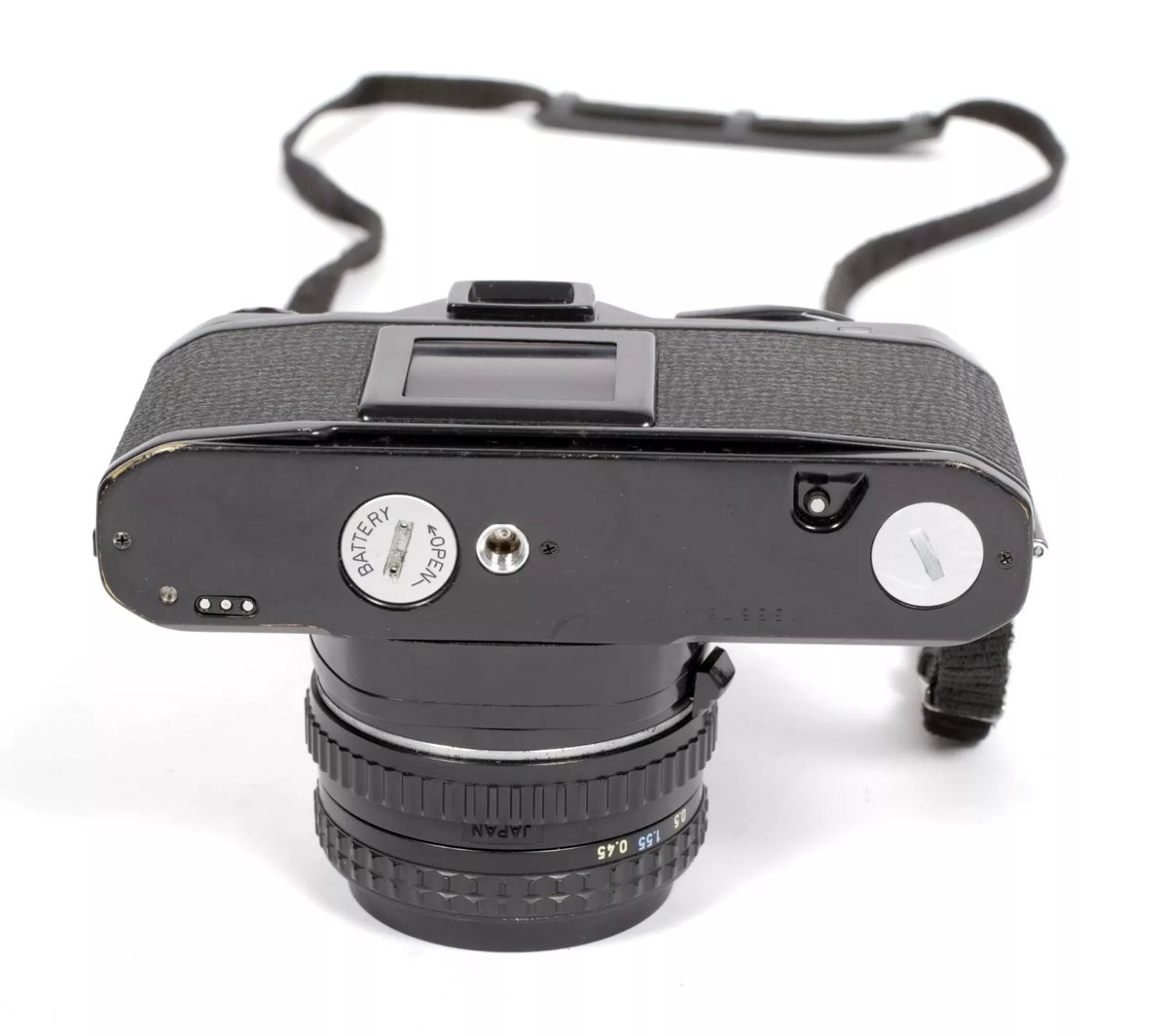 Pentax ME black 35mm SLR Film Camera with 50mm F1.7 SMC lens #0468